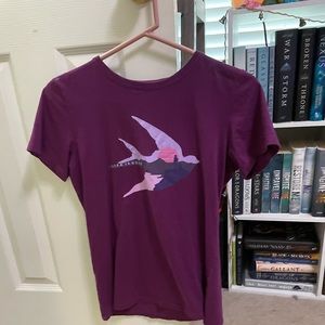Bird sunset tshirt